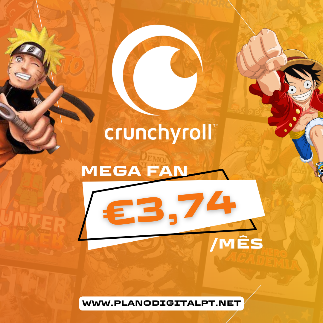 CRUNCHYROLL – Plano Digital